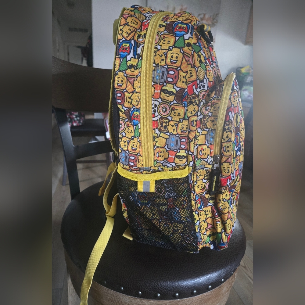 LEGO Kids Backpack - Yellow and Multicolor Fun - Picture 3 of 8